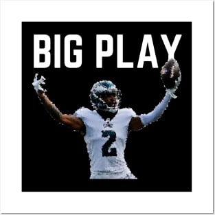 Darius Slay - Big Play (White) Posters and Art